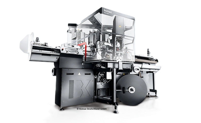 Komax Alpha 520 Vollautomat für beidseitiges Crimpen bei Spezialkabel Schmid